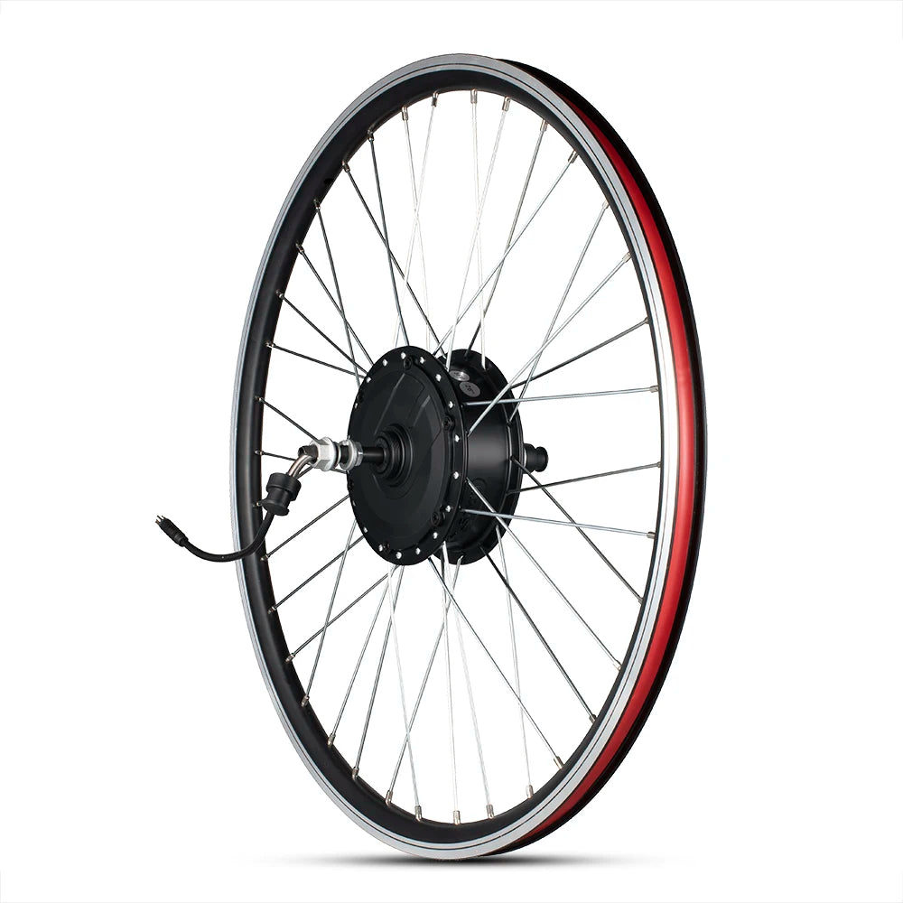 36V 48V 500W Front Rear Motor Wheel Electric Bike Conversion Kit LCD Display 26inch Wheel