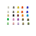 Wholesale Anodized Aluminum Beads Custom Aluminum Cubes DIY Beads Colorful Metal Bead Oxide