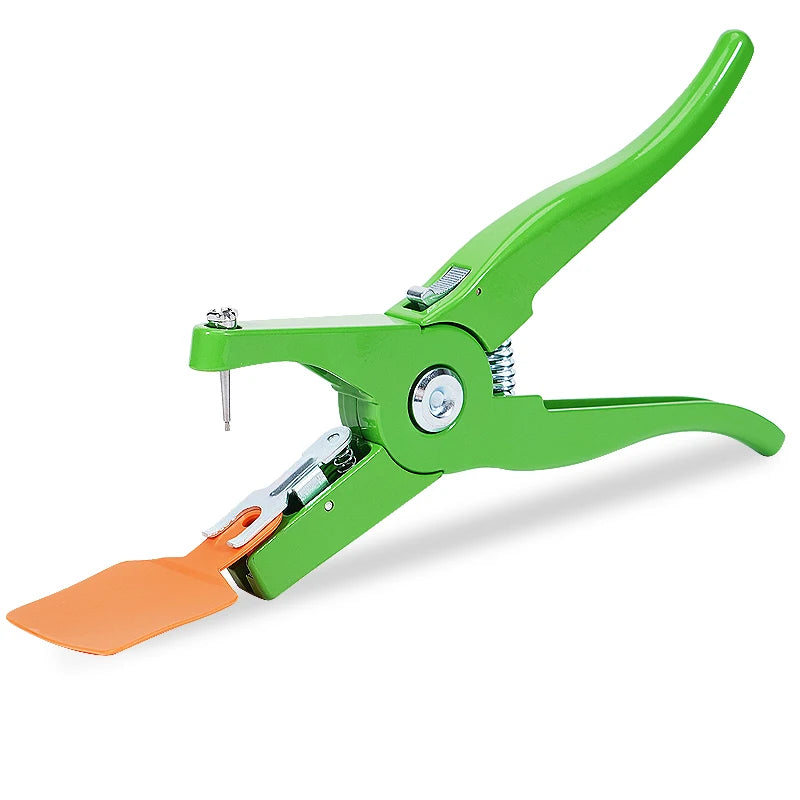 Factory Price Cattle Sheep Ear Tag Plier Automatic Lock Green Color Livestock Animal Pig Sow Metal Ear Tag Applicator for Sale