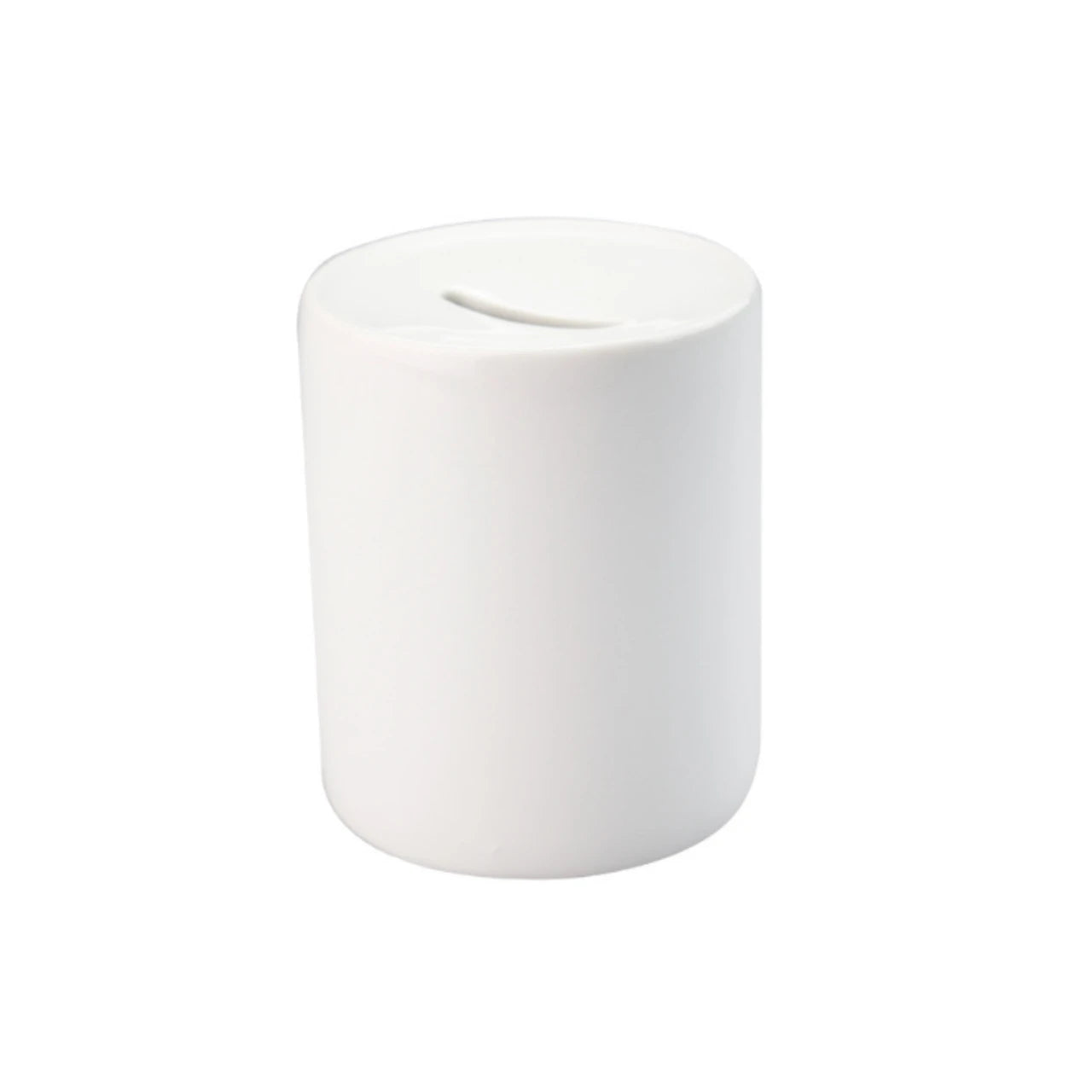 Wholesale Sublimation Print Blanks White Ceramic Stoneware Money Bank Box Piggy Bank Logo Photo Print Personalized Gift