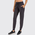 Side Pocket Sport Leggings Sweat Jog Pants Athletic Jogging Pants Loose Womens Nylon Jogger Sweatpants Running Wear Trousers