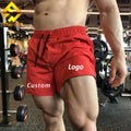 Fengway Custom Quick Dry Comfortable Shorts Solid Color Fitness Shorts Gym Running Bodybuilding Men Shorts