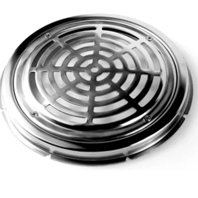 Stainless Steel Anti-Vortex Round Main Drain Cover with Screws for Swimming Pools Pool Tools & Accessories