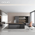 Modern Stylish Luxury Wooden L-Shaped Boss Table Durable High Quality Executive Office Desk for CEO Stylish Office Furniture