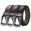 Customized High-End Light Luxury Men's Belt Genuine Cowhide with Automatic Alloy for Buckle Pure Cowhide Business Belt