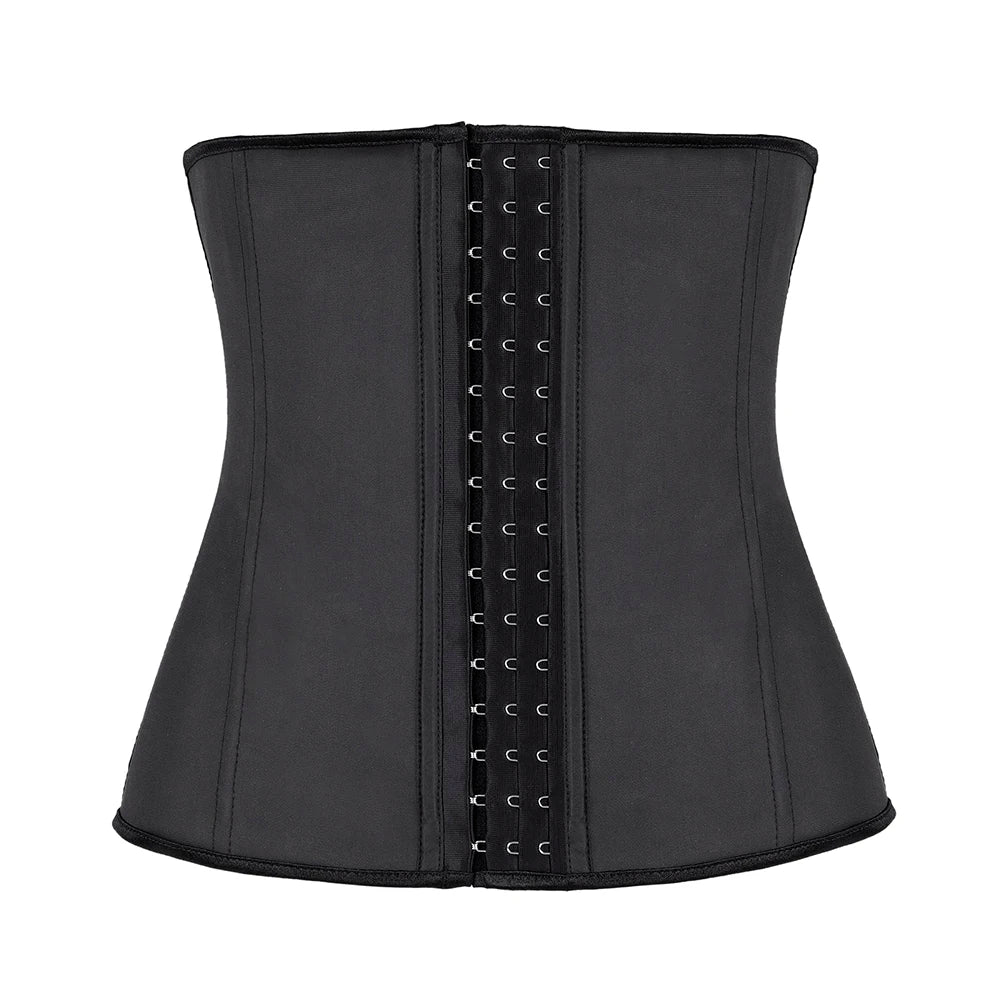Hot Sale Plus Size Waist Cinchers for Women Strapless Latex Hourglass 9 Steel Bone Hook Corset Sculpting Trimmer Belt Corset