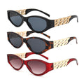 VIFF HP18739 Metal Chain Sun Glasses Retro Gafas De Sol Men Women Vintage Hip Hop Sunglasses MegaBDM
