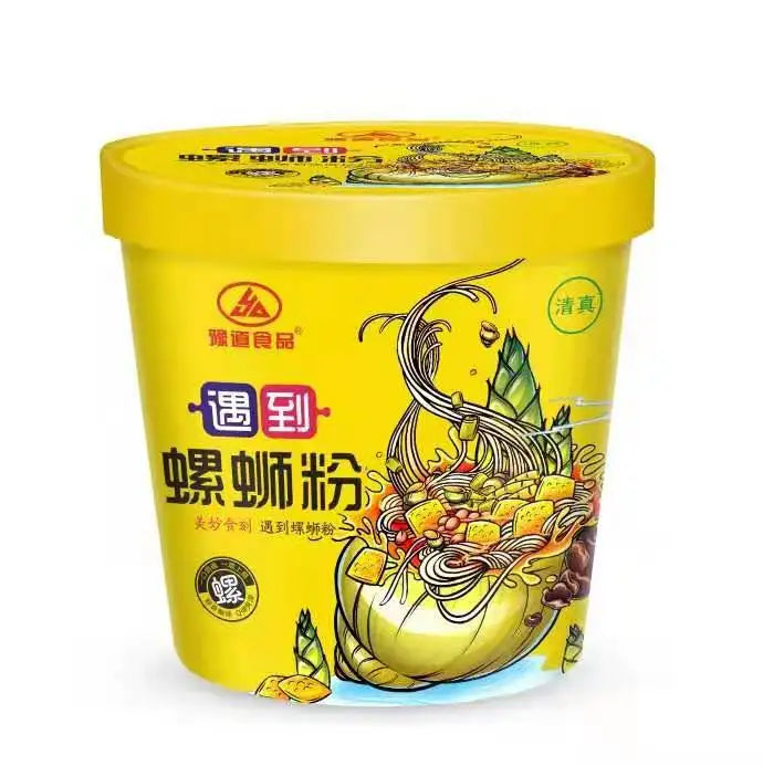 Black Gold Version of Sour Powder Barrel Chongqing Authentic Sweet Potato Powder Snail Powder