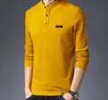 Custom Long Sleeve Cotton Sport Polo Shirt