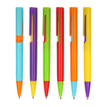Hot Selling Custom Logo Silk Screen Printed Quick-Dry Ballpoint Pen Cheap Plastic Promotional PDK Brand for Welcome Gifts