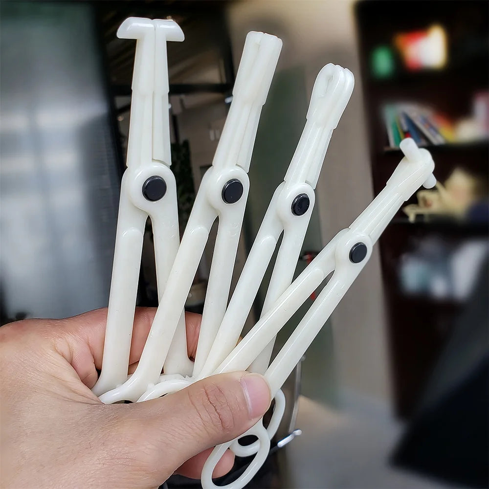 Professional Acrylic Disposable Belly Piercing Pliers & Forceps Tool for Wedding Ear Lip Navel Nose Tongue Eyebrow Piercing