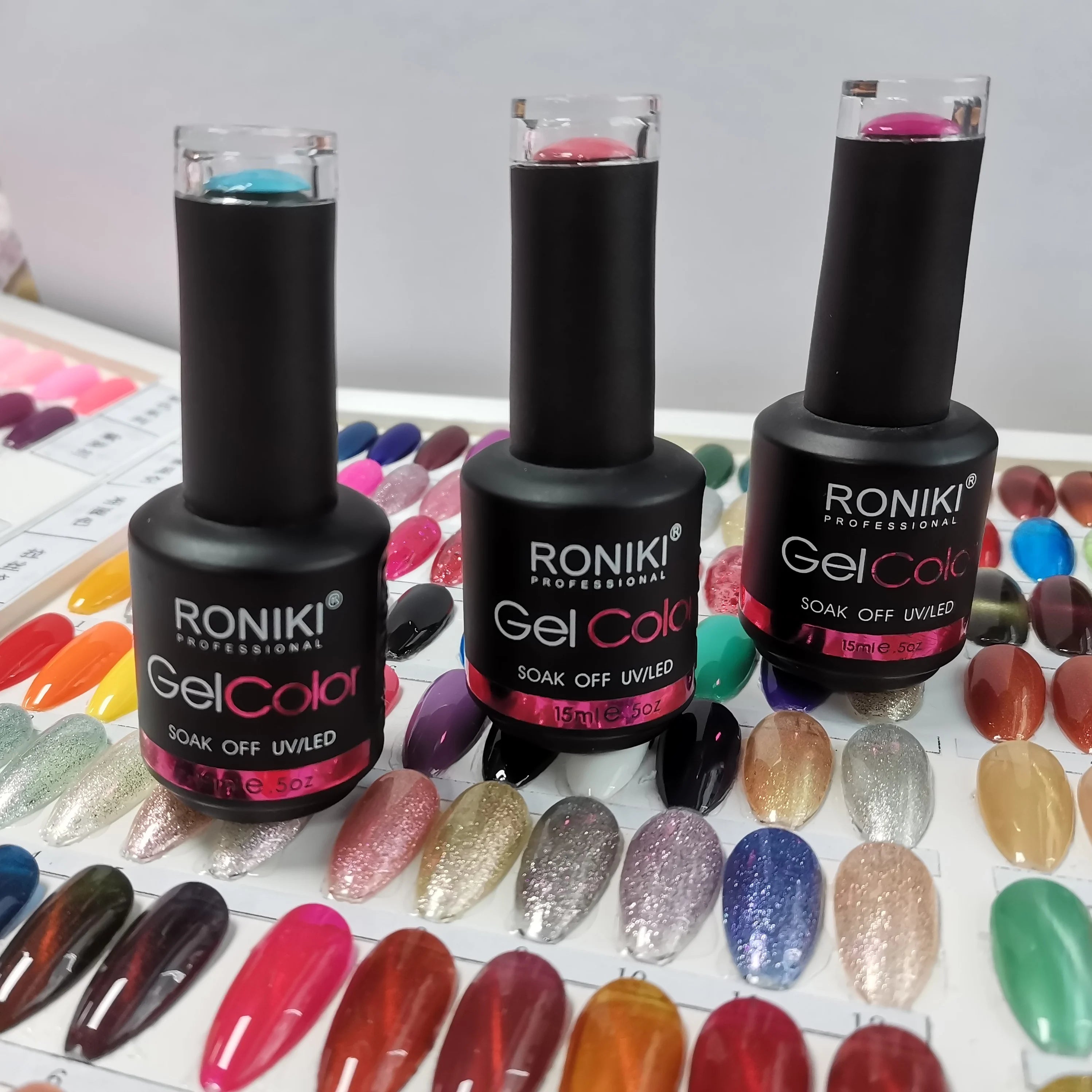 Wholesale Price Factory 308 Color Gel Nail Polish Private Custom Label Color Gel Professional Nail Salon Products