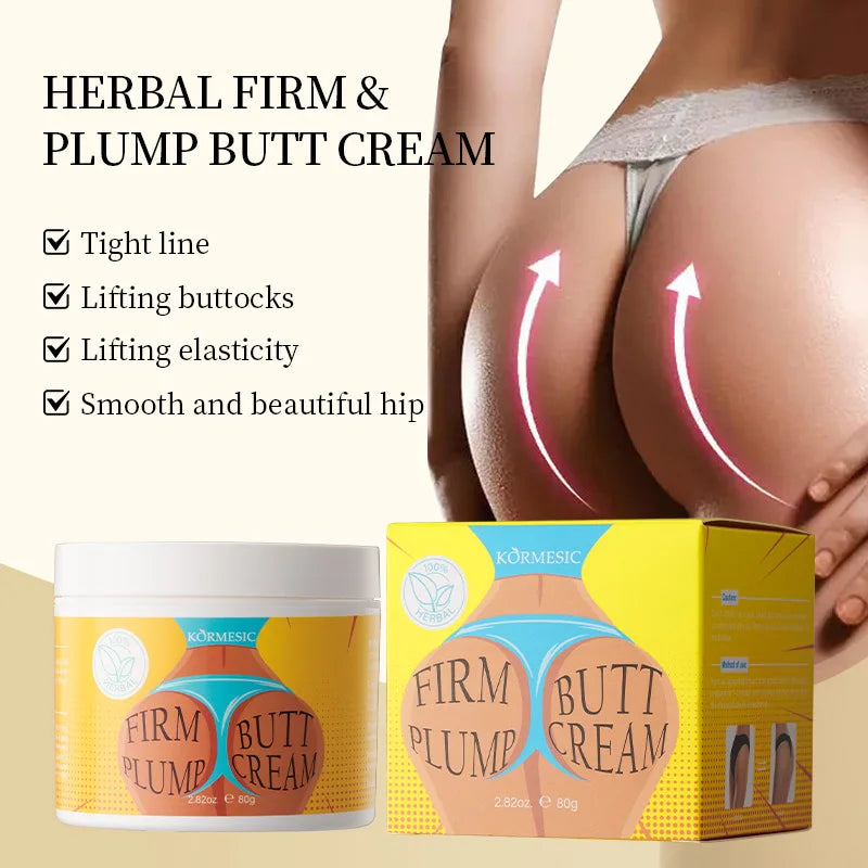 Wholesale Herbal 80g Butt Enhancement Cream Hip Lift up Buttock Firming Body Care Ingredients Breast Enlargement Ingredients