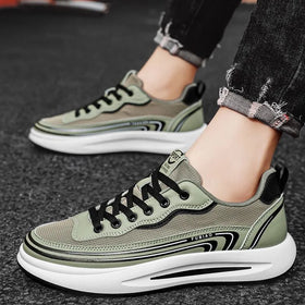 Custom Size Wholesale New Model Soft Sole Breathable Men Running Sport Shoes