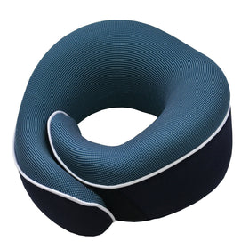 Topsale U-Shape Memory Foam Neck Support Pillow with Anti-Bacteria Protection for Airplane Car Home Use