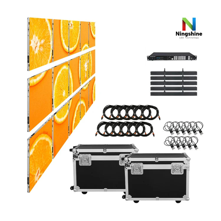 Airport Indoor Fixed Installation Ultra-Thin LED Wall 20mm P1.5 P1.9 P2.6 P2.9 P3.9 Video Display Screen