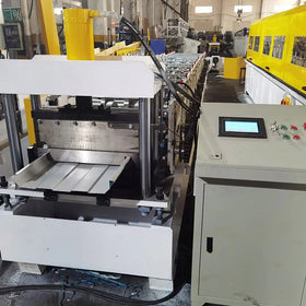Professional Truck Mounted Standing Seam Roof Panel Bending Machine with Colored Tile Forming 5.5KW Motor & Pump 12 Stations