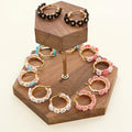 Factory Wholesale Female Personality Jewelry New Bohemian Style Colorful Domestic Seed Bead Women Earrings