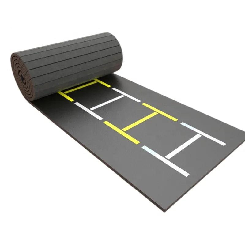 KINGGY Flexible Roll Out Children's Play Mats Kids Physical Activity Mat for Home and Kindergarten