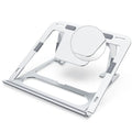 Boneruy OEM Universal Aluminum Alloy Angle Adjustable Portable Foldable Laptop Notebook Stand for 14-17.3 Inch Laptops