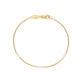 Light Luxury Custom Gold Plated 925 Sterling Silver Minimalist Fine Jewelry Chic Stylish Zircon Chain Bracelet for Girls