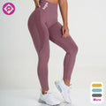 Seamless Sport Women Wholesale Workout Gym Leggings Sport Athleisure High Waist Fitness Ladies Yoga Pant