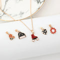 Wholesale New Fashion Weekly Enamel Charms Custom Necklace Jewelry Set Kids' Weekly Custom Jewelry