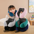 New Slow Rebound Memory Cotton U-shaped Pillow Multifunctional Neck Pad for Automotive Home