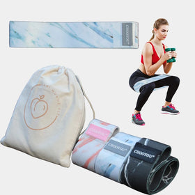 Resistance Bands for Legs and Butt - Exercise Hip Bands Workout Bands Booty Fitness Glute for Women and Men
