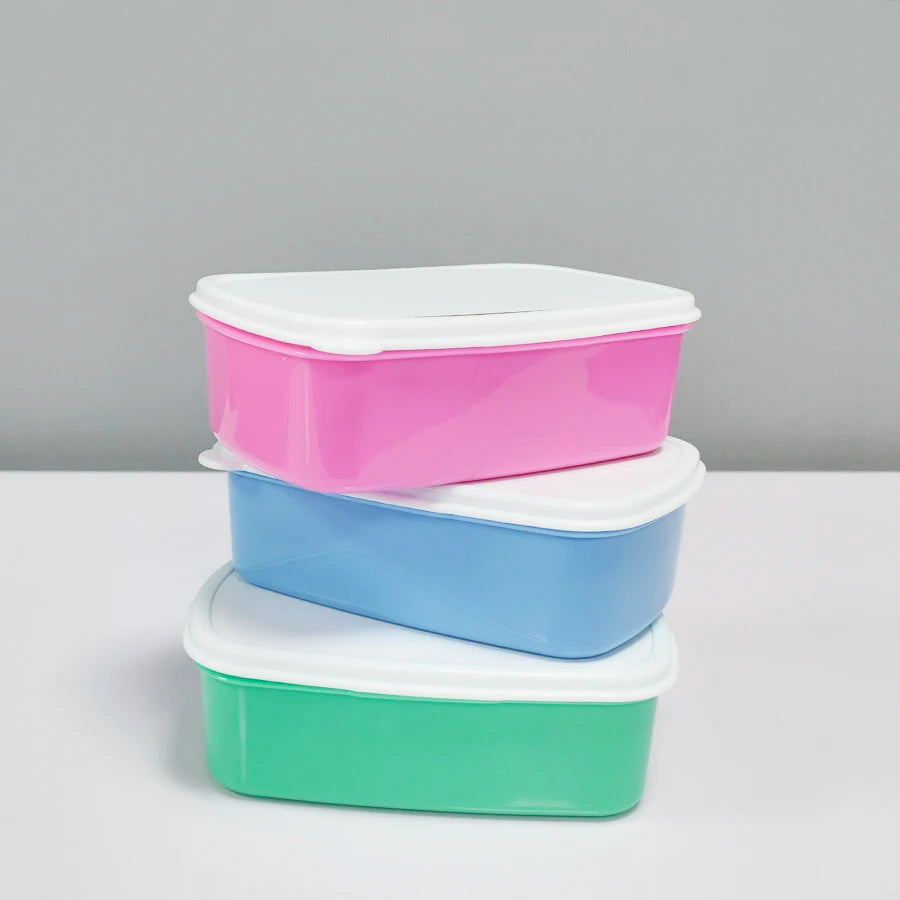 Topjlh Sublimation Bento Lunch Box PP Plastic Compartment Microwave Safe Custom Design Wholesale Supplier