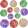 New Iron on Embroidered Various Size Shiny Glitter Edge Colorful Disco Planet Patch for Clothing Hat Bag Decoration