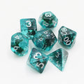 Wholesale Custom 16mm Polyhedral Resin Gaming Dice Set DND Dice