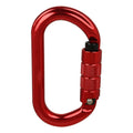 D-type Rock Climbing Master Safe Lock Mountaineering Buckle Aluminum 7075 Quick-hanging Hammock Carabiner Auxiliary Buckle
