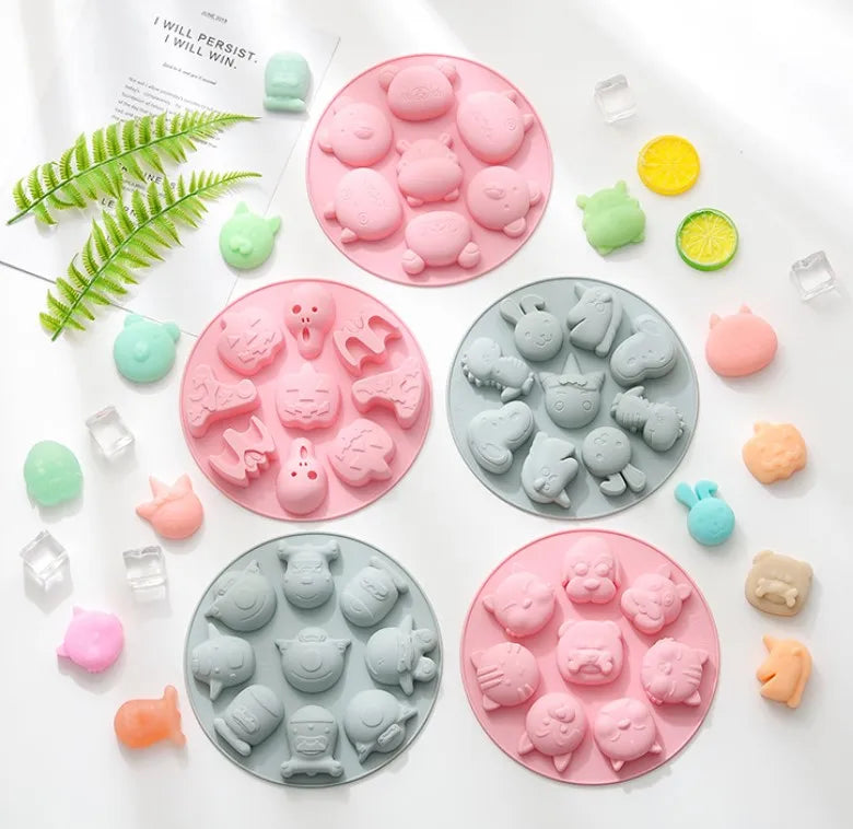 Silicone Cake Moulds Bakeware for Cake Decorating Chocolate Jelly