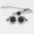 Fashion Jewelry Joyas Designer Mens Tie Clip Cufflinks for Wedding Cuff Links & Tie Clips Sets