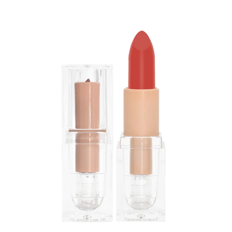 Vegan OEM No Brand Waterproof Nude Makeup Cruelty Free Natural Organic Mineral Fashion Smudge-proof Matte Lipstick