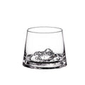 Customized Hand Blown Unique Crystal Everest Mount Snow Mountain Fuji Matterhorn Snow Mountain Glass Whisky