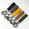 Promotion Gift Leather Strap Keychain Custom Horseshoe Buckle Key Holder Key Ring