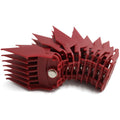 Professional 10-Piece Barber Magnetic Hair Limit Combs with Steel Handle Fashion Design for Salon & Home Use