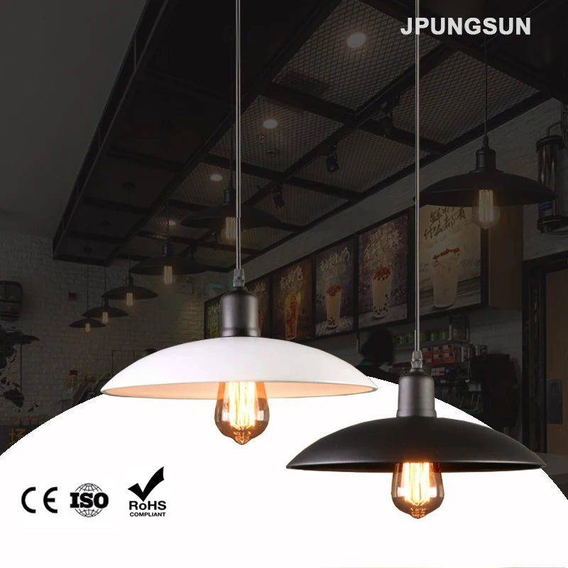 Iron Minimalist E27 Base Indoor Decorative Nodic Chandelier Victorian Style Dinning Room Restaurant Deco Retro Pendant Light