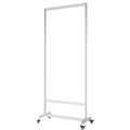 Black Color Free Standing Desk Separators Aluminum clear Acrylic Plastic Partition Wall for Restaurant Can Be Customized
