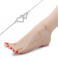 Wholesale Women's Summer Beach Foot Jewelry Anklet Multi-Style Silver Butterfly Heart Starfish Infinity for Parties Main Alloy