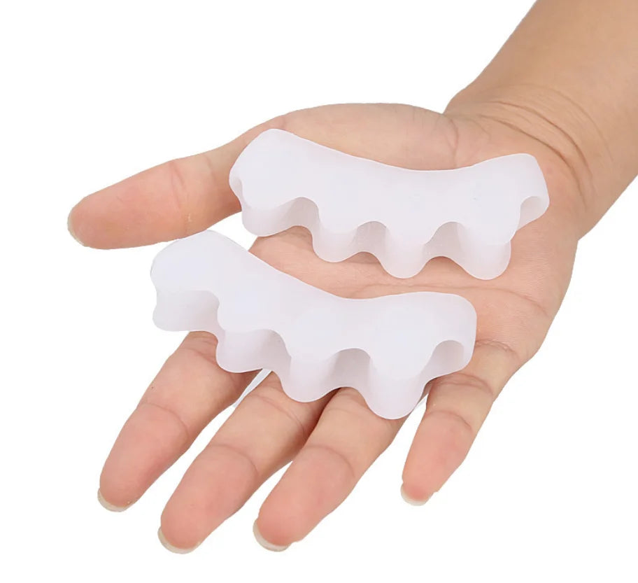 Wholesale Customized Breathable Gel Toe Separators and Bunion Spacers Finger Separator