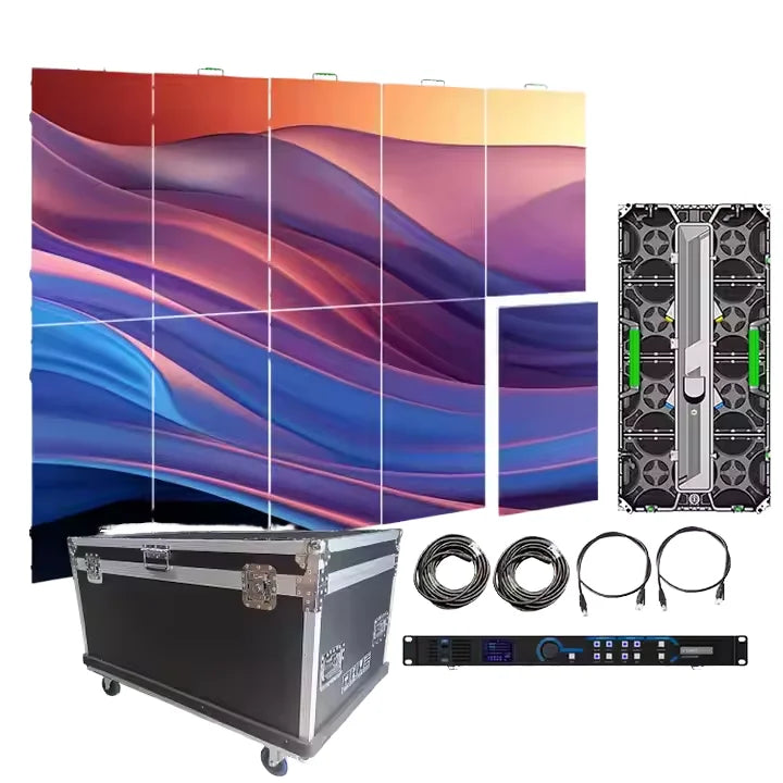 High Brightness Advertising P2 P3.91 P6 P10 mm Full Color Led Screen Video Wall Waterproof Indoor Outdoor Led Display