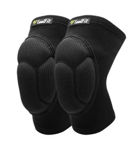 Nylon Cotton Extreme Sports Knee Pad Brace Protective Thick Sponge for Football Volleyball Anti-Slip Collision Avoidance Adults