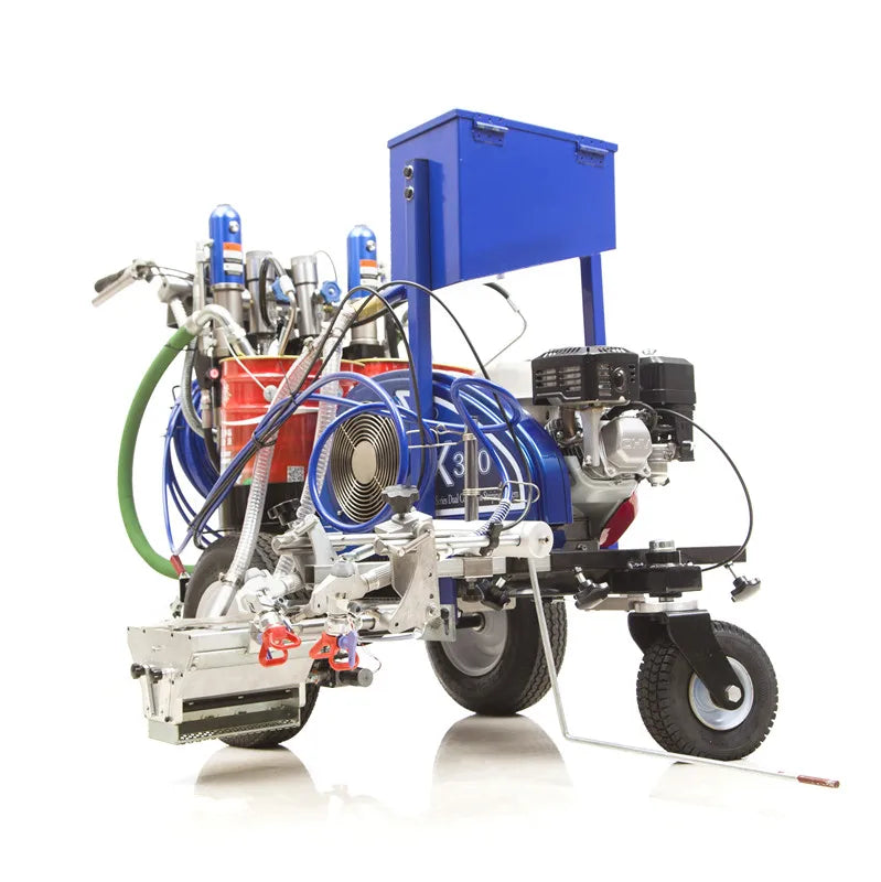 Airless Line Striper X350 Pressurized EZ Bead System Road Marking Machine