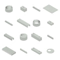 High Precision CNC Machining Services for Stainless Steel Aluminum Copper Brass Turned Products