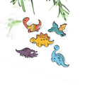 Dinosaur Park Soft Enamel Plated Pins Custom Adventure Brooches Bag Clothes for Beast Badge Wild Animal Christmas