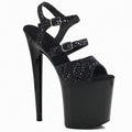 2021 New Women 8 Inch Super High Fashion Ankle High Heel Sandals Women Shoes Summer Shoes Wedding Sandals