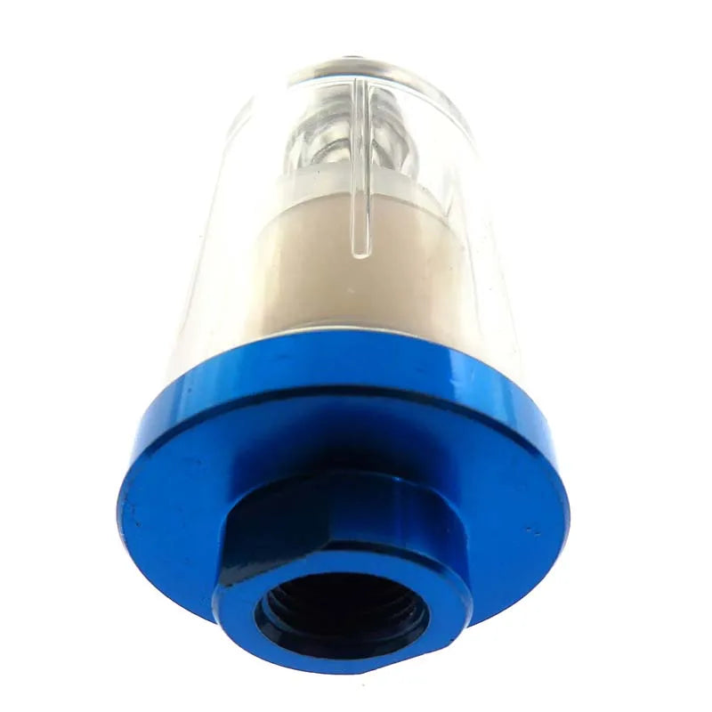 Oil Water Separator Inline Blue Air Moisture Filter for Compressor Spray Paint Gun